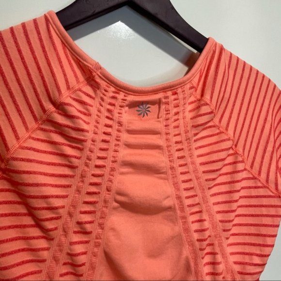 ATHLETA Jet Stripe Fastest Track Tee - Size S - Picture 4 of 6